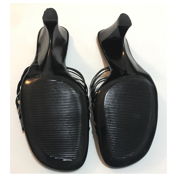 NATURALIZER | Strappy Black Heel Sandals -- 8.5 - Picture 3 of 8